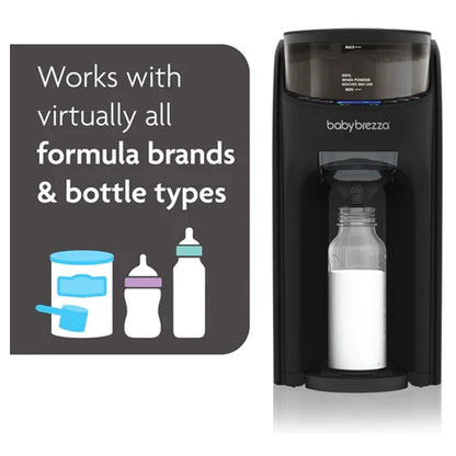 Baby Brezza Formula Pro Advanced Wifi & Bottle Washer Pro (Black Edition)