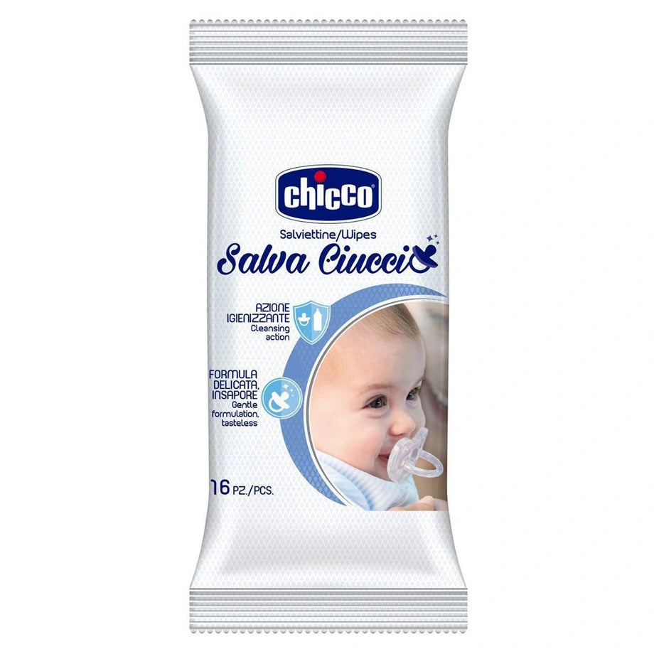 Chicco Cleansing Wipes For Soother (16PCS)