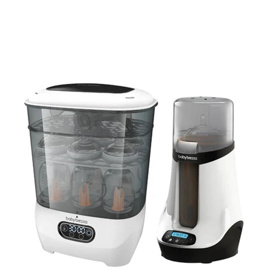 Baby Brezza Steriliser Dryer Advanced + Safe & Smart Bottle Warmer