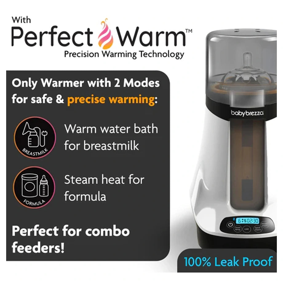 Baby Brezza Steriliser Dryer Advanced + Safe & Smart Bottle Warmer