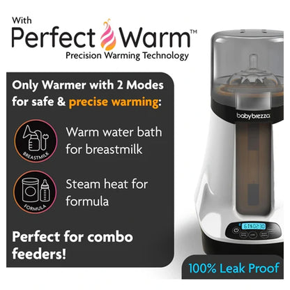 Baby Brezza Steriliser Dryer Advanced + Safe & Smart Bottle Warmer