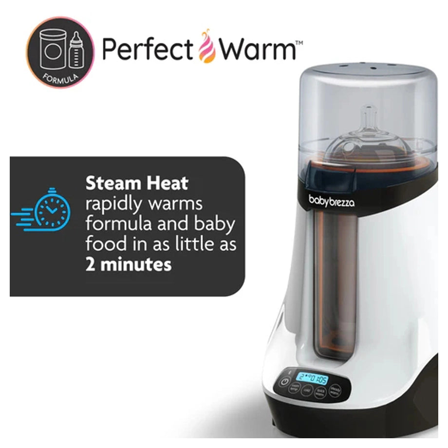 Baby Brezza Steriliser Dryer Advanced + Safe & Smart Bottle Warmer