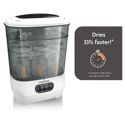 Baby Brezza Steriliser Dryer Advanced + Safe & Smart Bottle Warmer