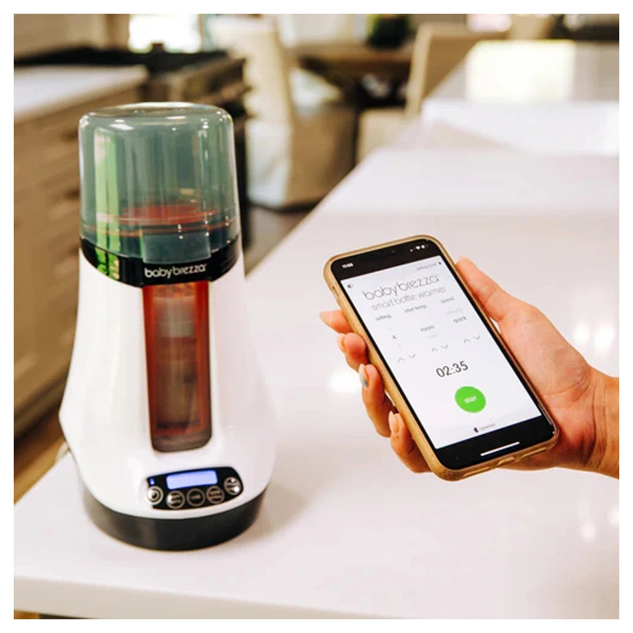 Baby Brezza Formula Pro Advanced & Safe + Smart Baby Bottle Warmer