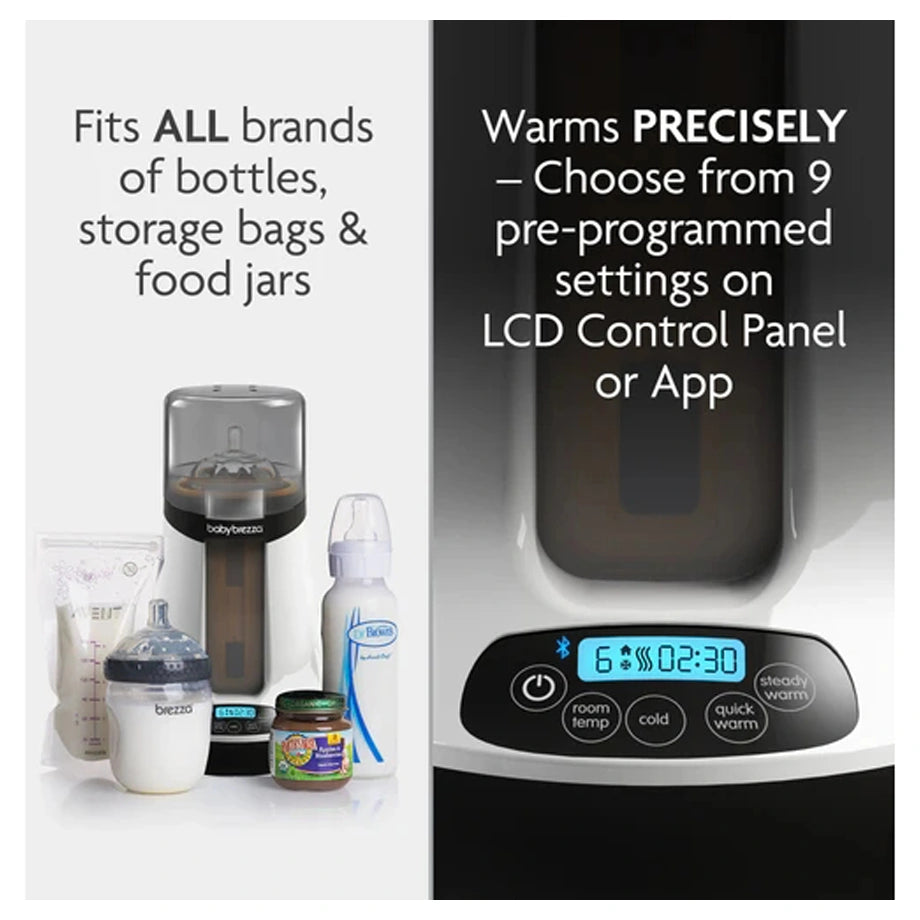 Baby Brezza Formula Pro Advanced & Safe + Smart Baby Bottle Warmer