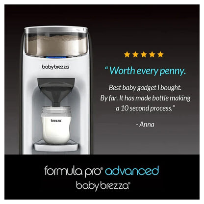 Baby Brezza Formula Pro Advanced & Safe + Smart Baby Bottle Warmer