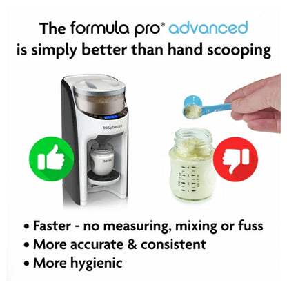 Baby Brezza Formula Pro Advanced & Safe + Smart Baby Bottle Warmer