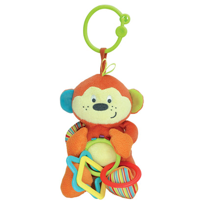 Winfun Cheeky Chimp Rattle With Rings