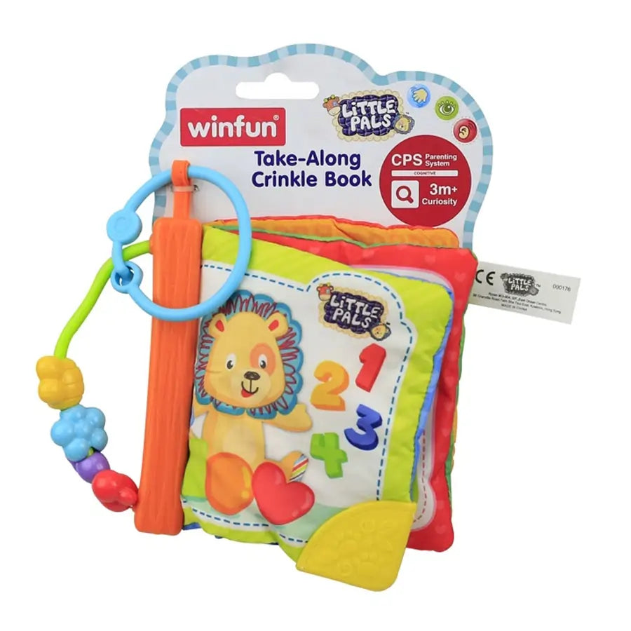 Winfun Take-Along Crinkle Book Winfun Take-Along Crinkle Book