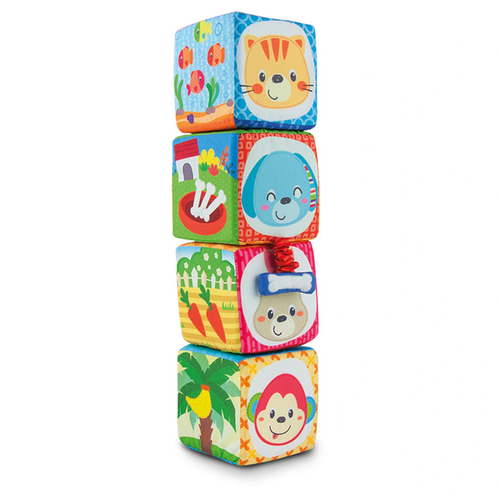 Winfun Animal Pals Soft Blocks