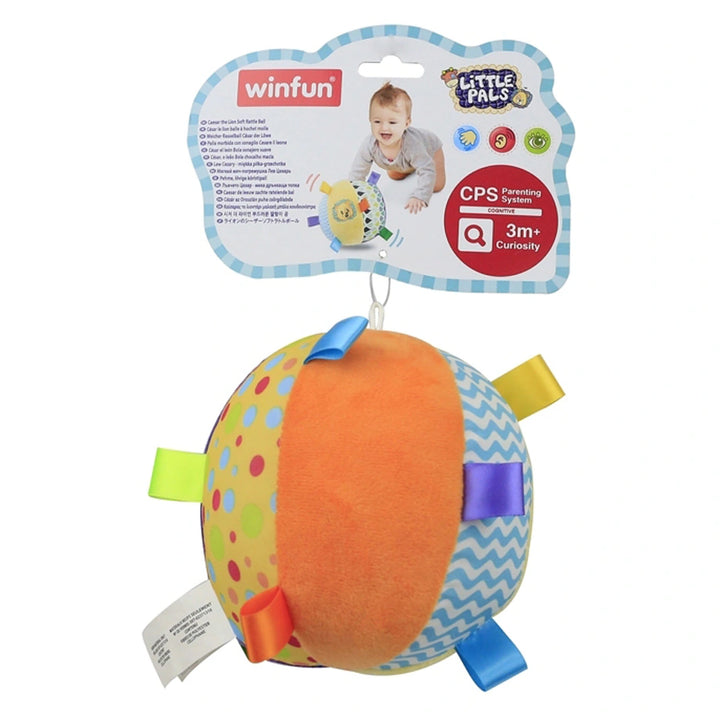 Winfun Caesar The Lion Soft Rattle Ball