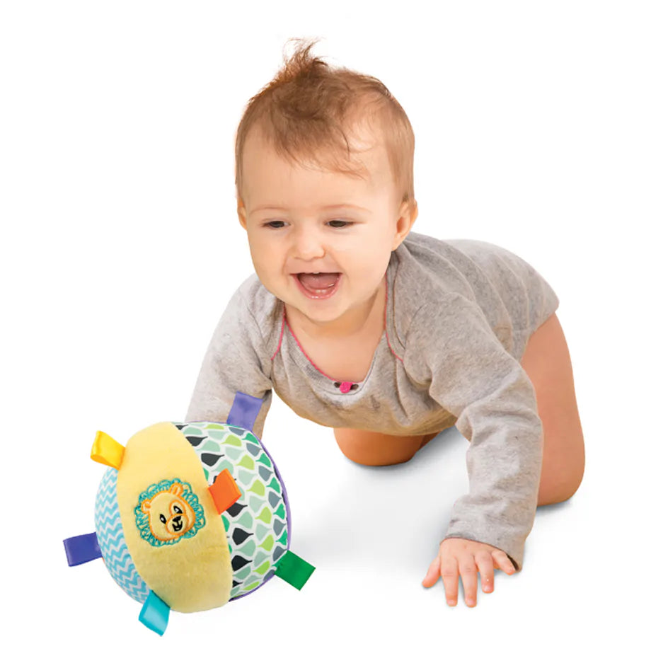 Winfun Caesar The Lion Soft Rattle Ball