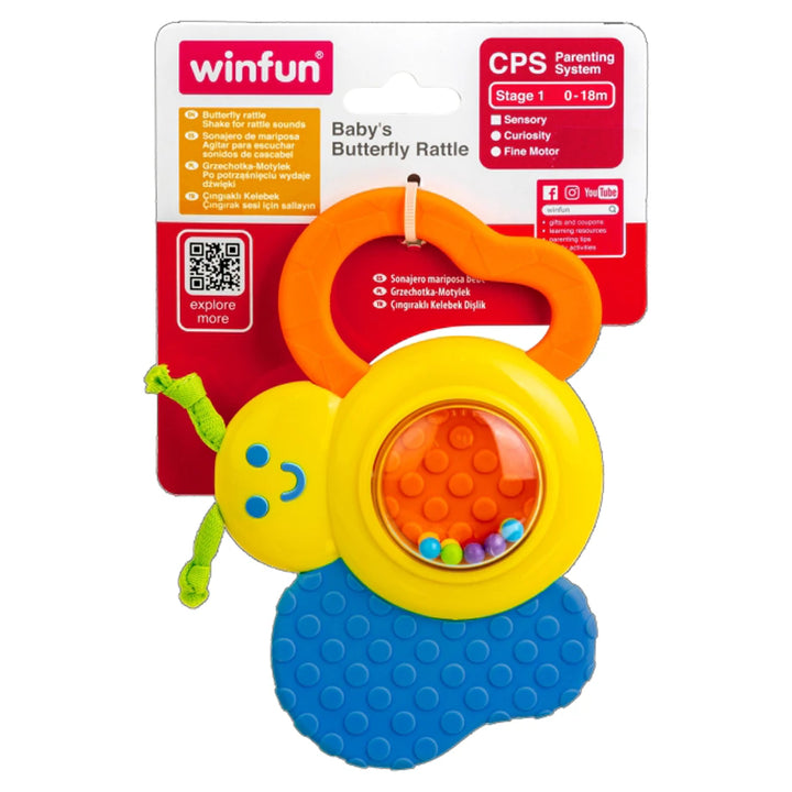 Winfun Baby'S Butterfly Rattle