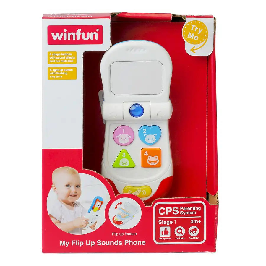 هاتف Winfun My Flip Up Sounds هاتف Winfun My Flip Up Sounds