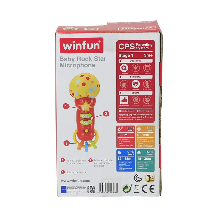 Winfun Baby Rock Star Microphone Winfun Baby Rock Star Microphone
