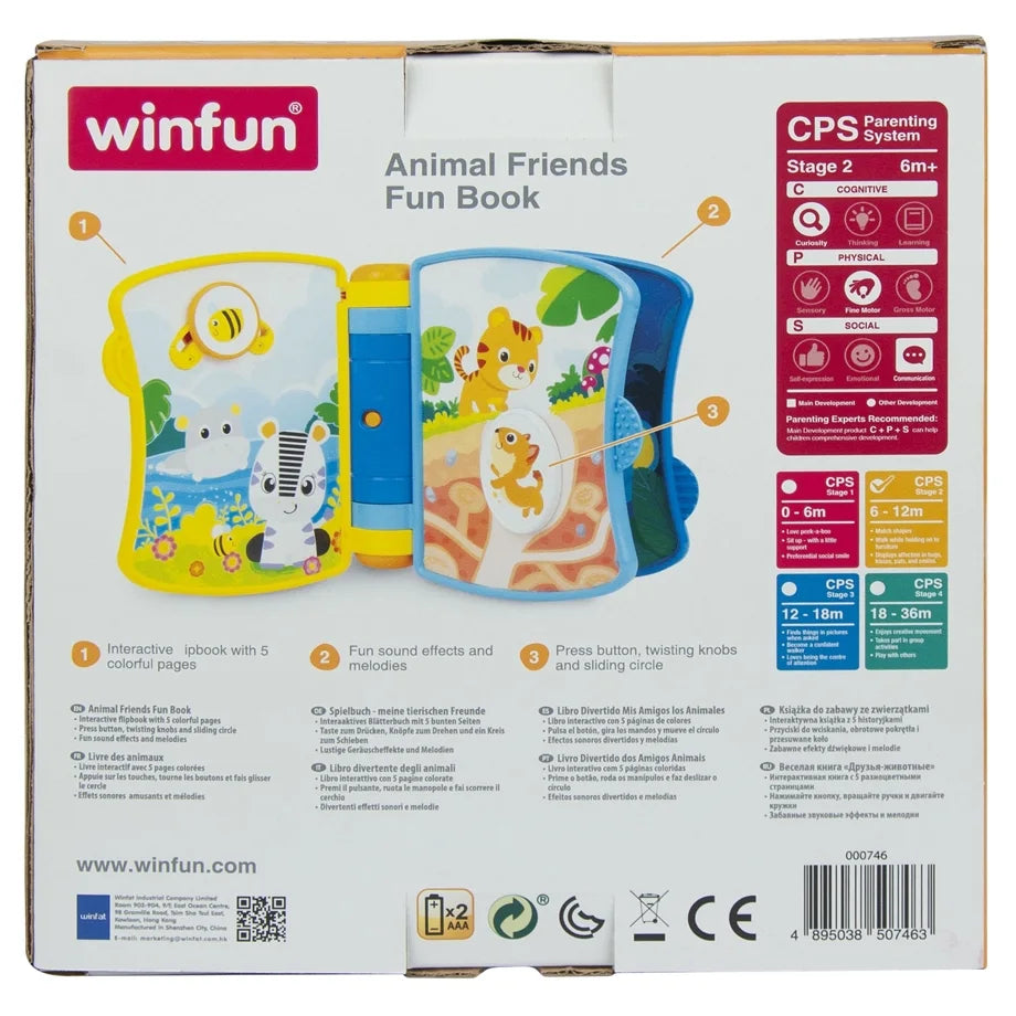Winfun Animal Friends Fun Book