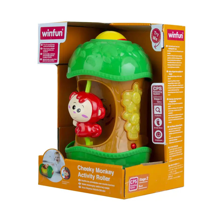 Winfun Cheeky Monkey Activity Roller Winfun Cheeky Monkey Activity Roller