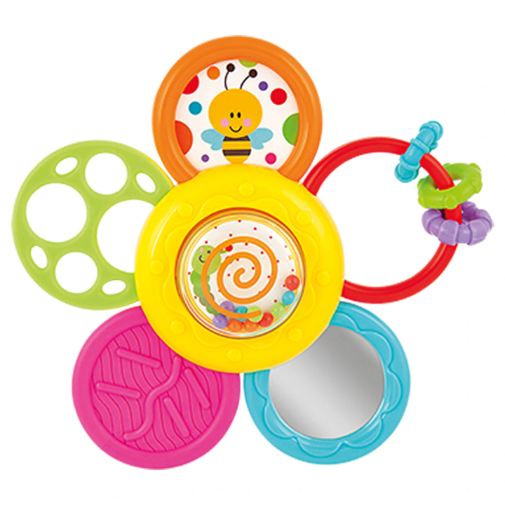 Winfun Daisy Spin Rattle ‘N Teether
