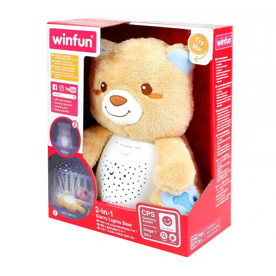 Winfun 2-In-1 Starry Lights Bear