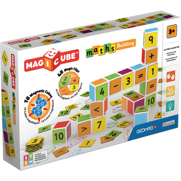 Geomag Magicube Math Building Recycled Clips 61pcs