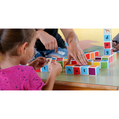 Geomag Magicube Word Building Toy with Clips 79pcs