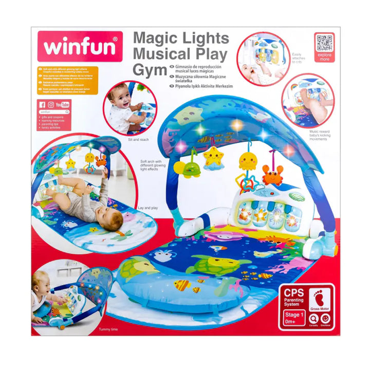 Winfun Magic Lights Music Play Gym