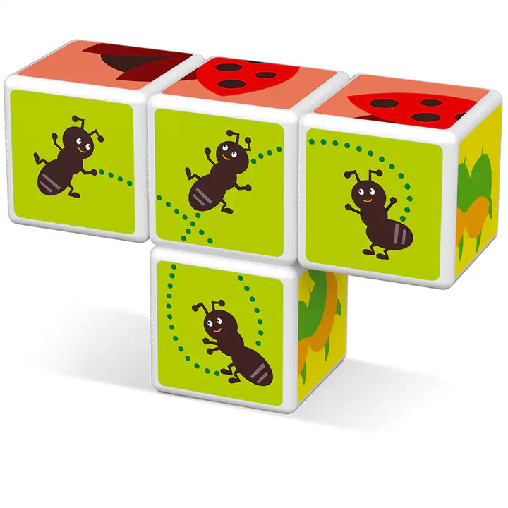 Geomag Magicube Insects Building Game With Magnetic Cubes 7pcs