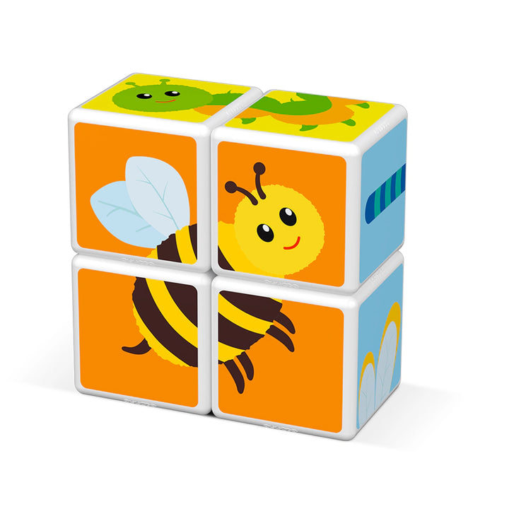 Geomag Magicube Insects Building Game With Magnetic Cubes 7pcs