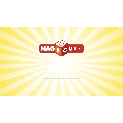 Geomag Magicube Jungle Animals with Magnetic Cubes and Cards 9pcs