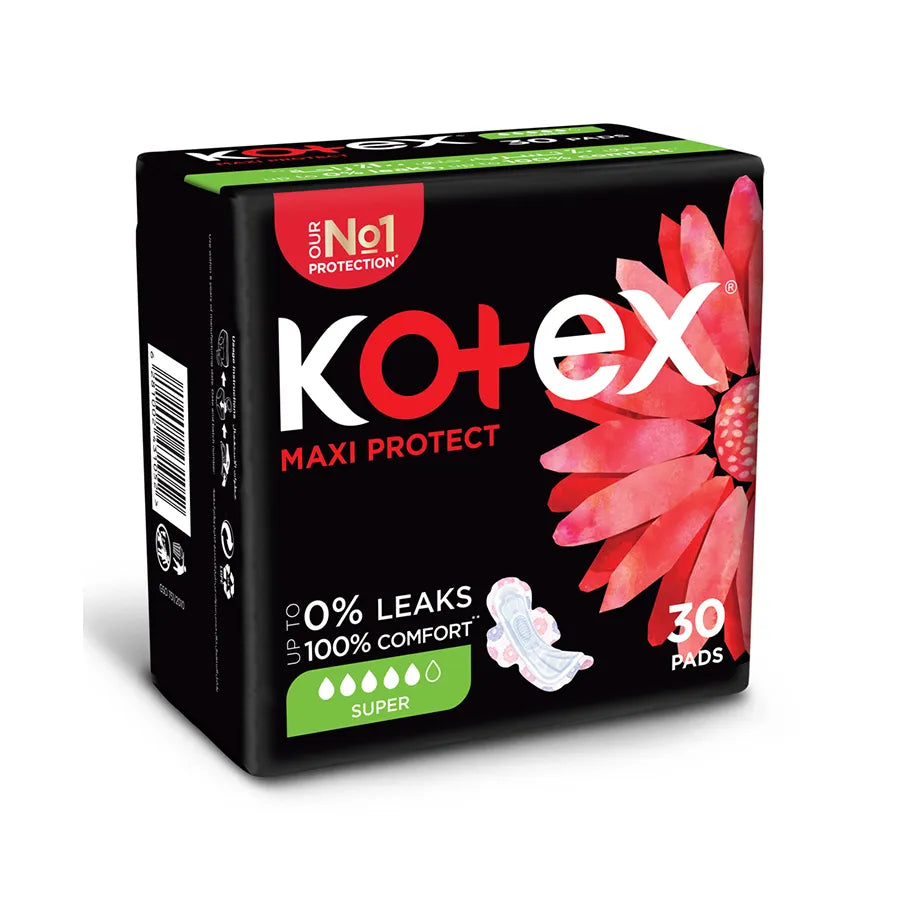 Kotex Maxi Super Protect 30's