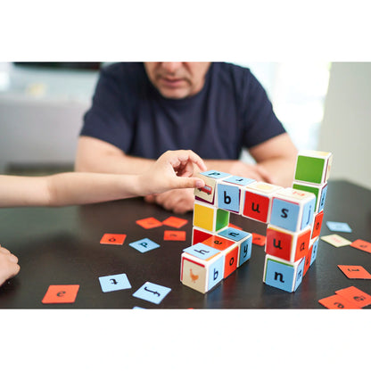 Geomag Magicube Word Building Stem & Educational MagnetToys 55pcs