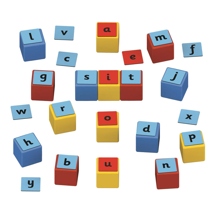 Geomag Magicube Word Building Stem Toy with Clips 79pcs
