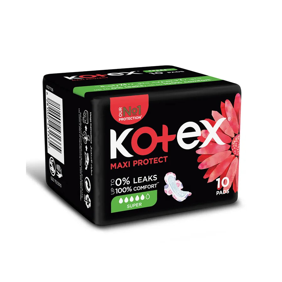 Kotex Maxi Super Protect 10's