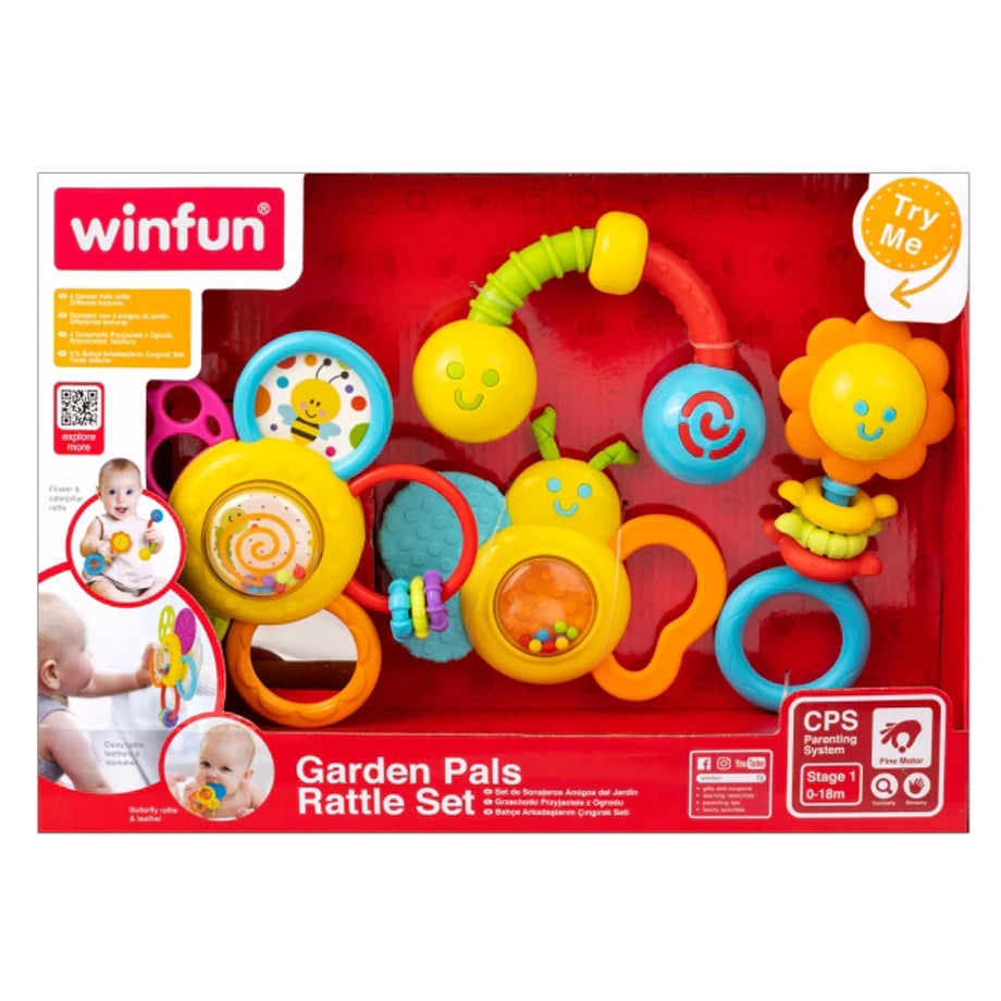 Winfun Garden Pals Rattle Set