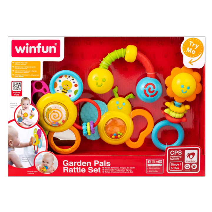 Winfun Garden Pals Rattle Set