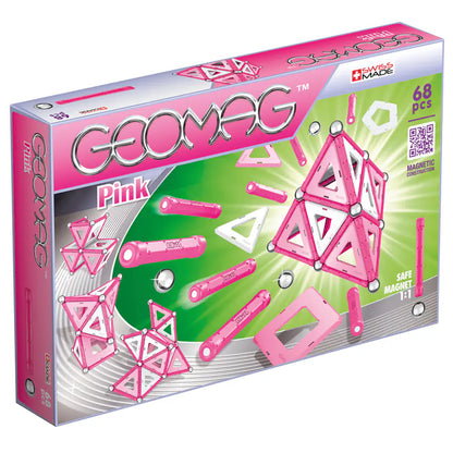 Geomag Classic Pink Panel Construction Toy 68pcs