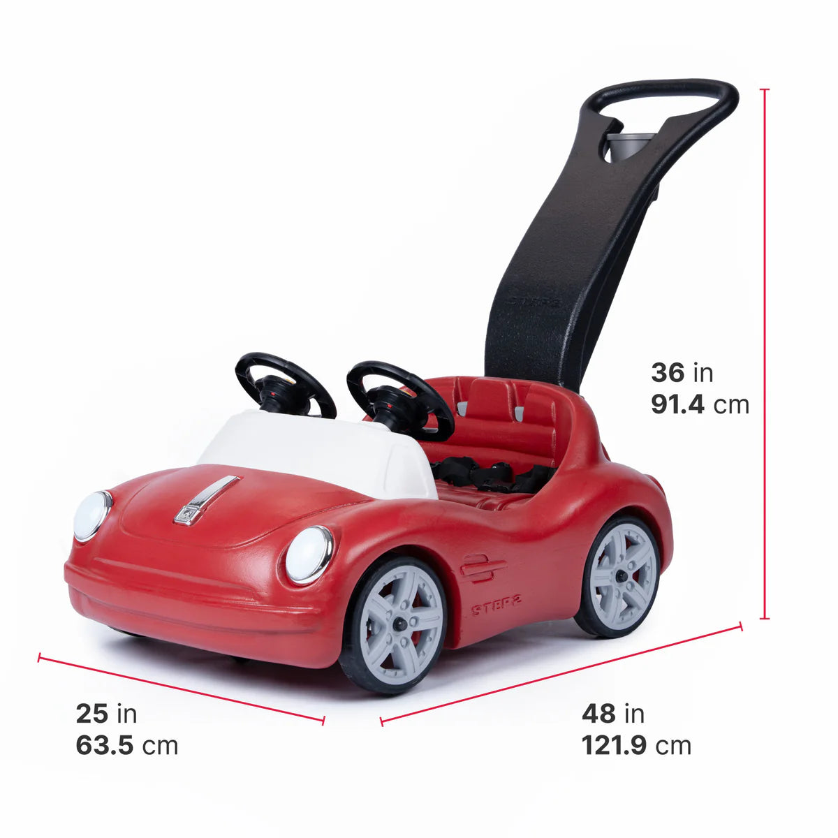 Step2 Side-By-Side Push Around Roadster