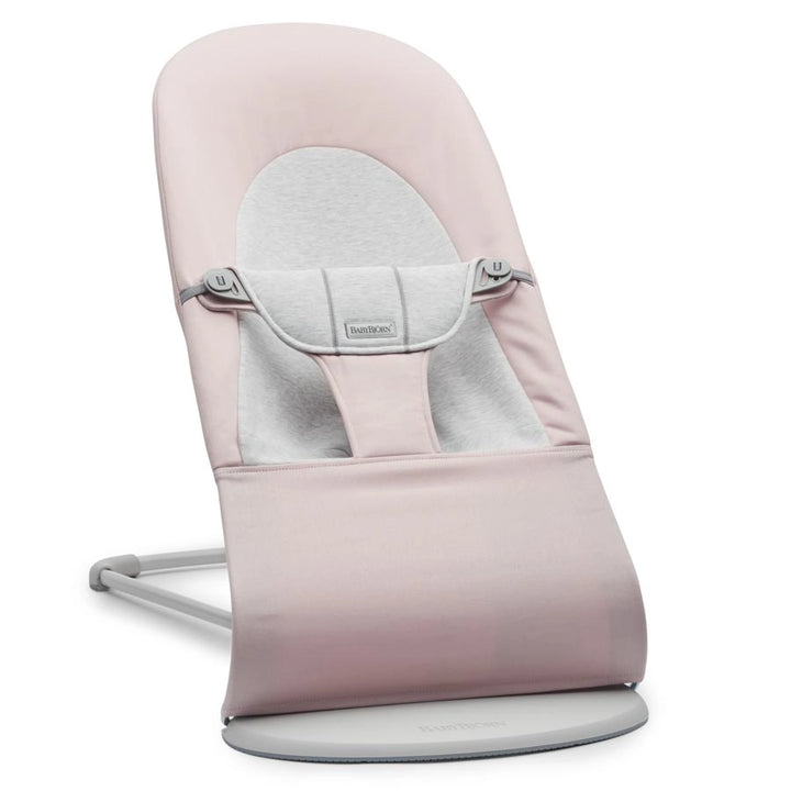 Babybjorn Bouncer Balance Soft Woven/Jersey (Light pink/Grey)