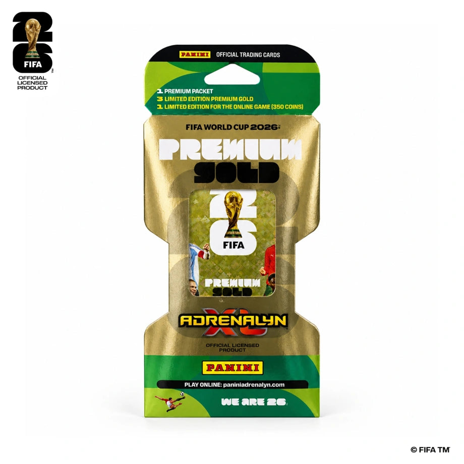 Panini Fifa Wc 26 Premium Gold Booster