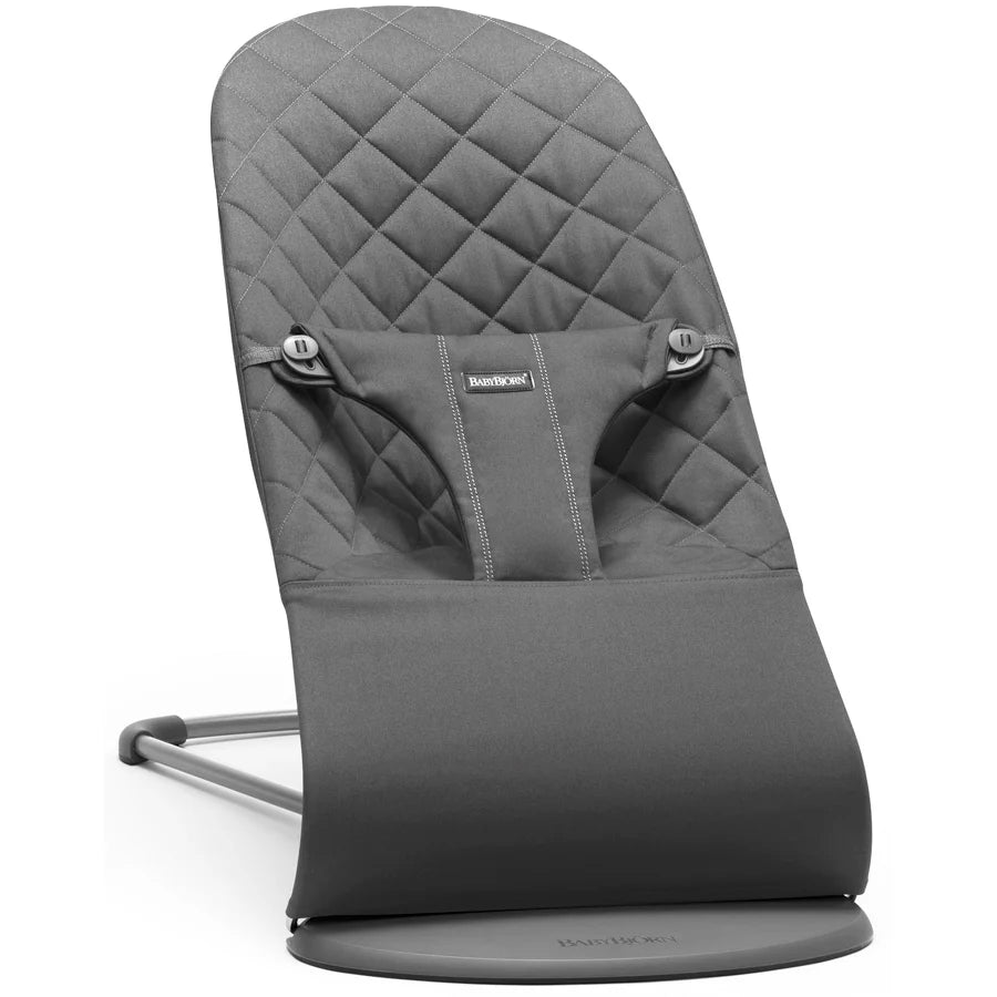 Babybjorn Bouncer Bliss - قطن (فحمي) Babybjorn Bouncer Bliss - قطن (فحمي)