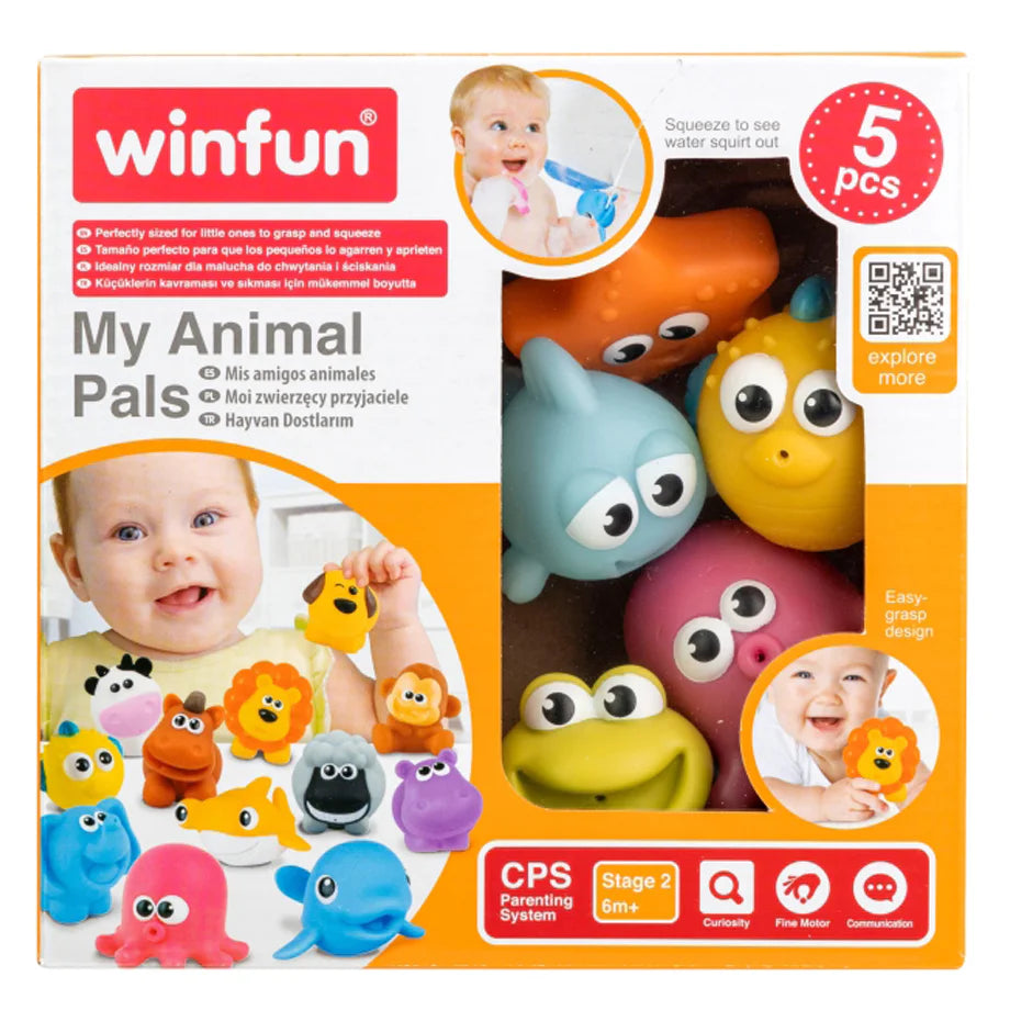 Winfun Splash ‘N Squirt Bathtime Pals 5Pcs