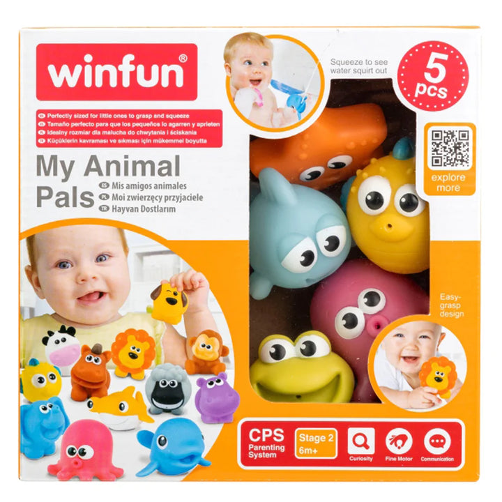 Winfun Splash ‘N Squirt Bathtime Pals 5Pcs