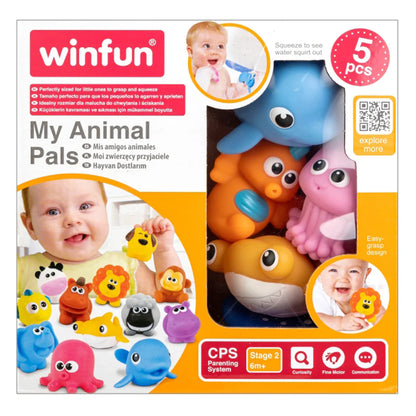 Winfun Splash ‘N Squirt Ocean Pals 5Pcs