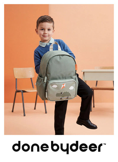 Done By Deer Kids Backpack Celebration Sand 7.5L (Sand)
