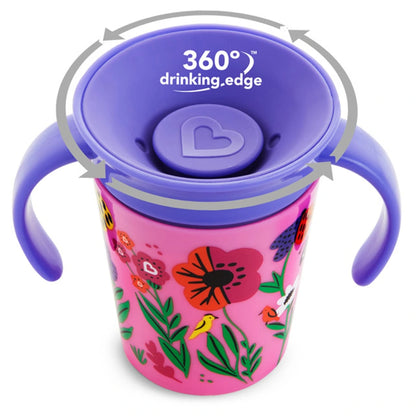 Munchkin Miracle 360° WildLove Trainer Pack of 2 (Lemur & Bee)
