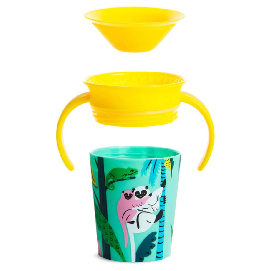 Munchkin Miracle 360° WildLove Trainer Pack of 2 (Lemur & Bee)