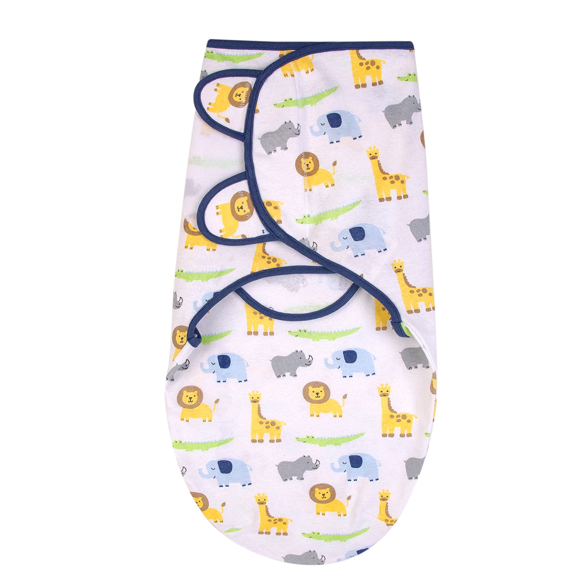 Shop Hudson Baby Wrap Swaddle Blanket Zoo Online Qatar