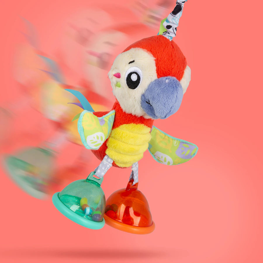 حقيبة بلاستيكية من Playgro Dingly Dangly Mio Macaw حقيبة بلاستيكية من Playgro Dingly Dangly Mio Macaw