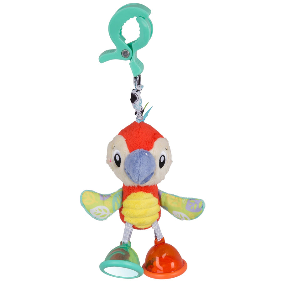 حقيبة بلاستيكية من Playgro Dingly Dangly Mio Macaw حقيبة بلاستيكية من Playgro Dingly Dangly Mio Macaw