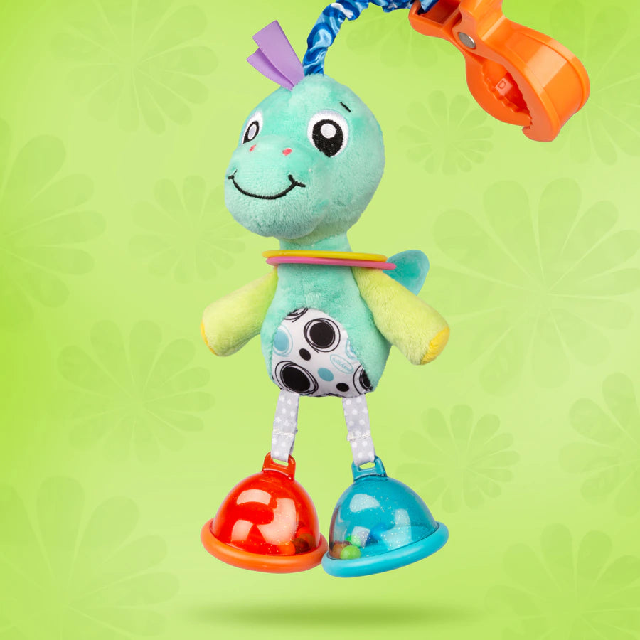 حقيبة بلاستيكية من Playgro Dingly Dangly Denny Dino حقيبة بلاستيكية من Playgro Dingly Dangly Denny Dino